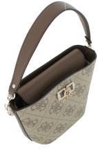 Bucket Bag 4G Logoprint Guess Karnilla beige braun Latte Logo