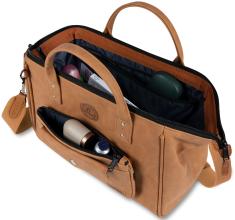 Adventurer Cabaia vegan Moscou Crossbody Large camel 