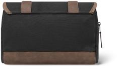 Cabaia Travel Kit Trogir Washbag urban schwarz braun Überschlag