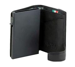 Tony Perotti Lederetui Kartenbörse Furbo Black