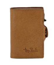 Tony Perotti Kartenetui mit Alukern Furbo Fucheccio Miele Braun