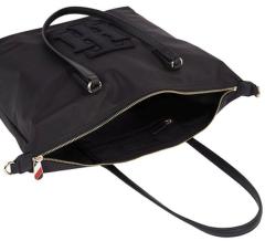2. Wahl Tommy Hilfiger Shopper Black Poppy Tote Applique Schwarz