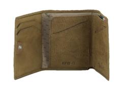 Tony Perotti Furbo Pure Portemonnaie Taupe pflanzlich gegerbt