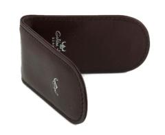 Golden Head Geldklammer magnetisch bordeaux Leder
