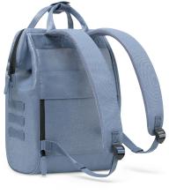 Medium Outdoorrucksack Cabaia Adventurer blau Davos schimmernd Molle