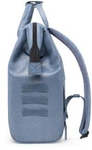 Medium Outdoorrucksack Cabaia Adventurer blau Davos schimmernd Molle
