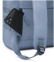 Medium Outdoorrucksack Cabaia Adventurer blau Davos schimmernd Molle