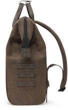 urbaner Rucksack Cabaia Soyo gewachst Medium dunkelbraun