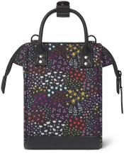 Cabaia Nano Bag schwarz Castelldefels Blumen bunt Minitasche