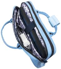 Businesstasche Cabaia Lima dunkelgrün Messenger bunt Wechselpoch nachhaltig