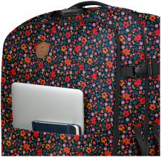 Weichschalenkoffer Cabaia L Maupiti dunkelbunt Blumen 2 Rollen