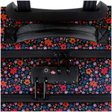 Weichschalenkoffer Cabaia L Maupiti dunkelbunt Blumen 2 Rollen