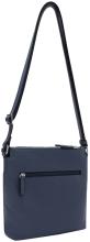 L.Credi Schultertasche Dusty Blue vegan Ella blau Anhänger