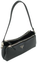 Schultertasche schwarz Saffiano Guess Noelle II Mini Black