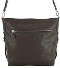 Umhängetasche Guess Marsha Espresso dunkelbraun genarbt