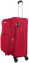 erweiterbarer Rollenkoffer Skyline Orlando M 65cm rot
