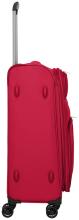 erweiterbarer Rollenkoffer Skyline Orlando M 65cm rot