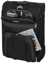 Paklite Handgepäcktrolley Orlando S 53cm schwarz 2-Rad-Koffer