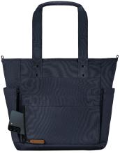 große Handtasche Cabaia Tote Bag Launceston M Vordertasche hellbraun Laptop