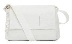 Mandarina Duck Überschlagtasche MD20 Messenger Latte cremeweiß schimmernd