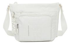 cremeweiße Schultertasche MD20 Crossover Latte Mandarina Duck