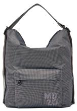 glitzernder Beutelrucksack MD20 Lux Hobo Galaxy blau violett