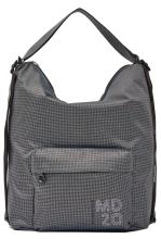 glitzernder Beutelrucksack MD20 Lux Hobo Galaxy blau violett