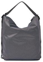 glitzernder Beutelrucksack MD20 Lux Hobo Galaxy blau violett