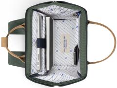 Backpack Cabaia grün Lima Adventurer nachhaltig Medium Wechselpouch