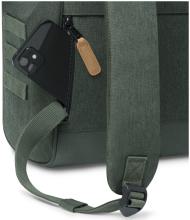 Backpack Cabaia grün Lima Adventurer nachhaltig Medium Wechselpouch