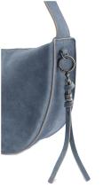 FredsBruder Velourledertasche Carry Me Denim Blue