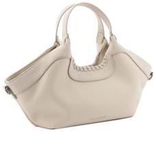 FREDsBRUDER Kurzgrifftasche Trapez Hey Lovely Cutouts Creamy Cream