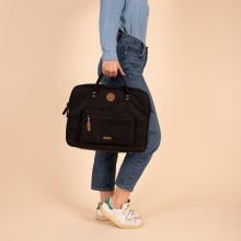 Arbeitstasche Cabaia Moscou abwischbar Messenger braun Wechseltasche M