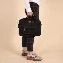 Arbeitstasche Cabaia Moscou abwischbar Messenger braun Wechseltasche M