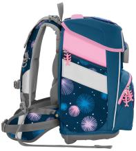 Step by Step Schultaschenset Space Mermaid Delia dunkelblau rosa