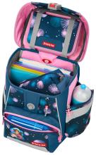 Step by Step Schultaschenset Space Mermaid Delia dunkelblau rosa