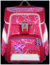 Mädchenschultasche pink Star Stella Step by Step Space Federmappe