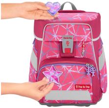 Mädchenschultasche pink Star Stella Step by Step Space Federmappe