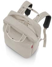 Laptoprucksack hellbeige Reisenthel Allday Backpack M Herrinbone Sand