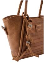 kleine Henkeltasche All in Layer FREDsBruder Desert Brown Leder
