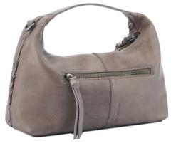 mittelgroße Beuteltasche FredsBruder Soft Cut Leder Muddy Khaki Brown