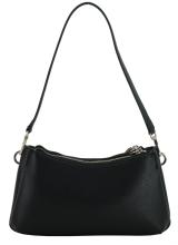 Guess Schultertasche Noelle II Coal Logo schwarz grau 4G-Print