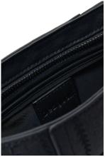 Desigual schwarz Alsacia Embro Patch Umhängetasche klein bestickt Nieten