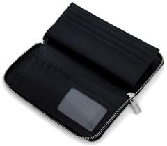 klassisch schwarz Desigual Geldtasche Fiona Schnalle Fibonacci Patch