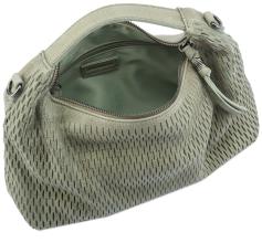 FREDsBRUDER Ledertasche Small Soft Cut Leaf Hellgrün