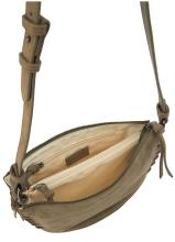 Umhängetasche FredsBruder Laced up Halfmoon Bag Greyish Khaki