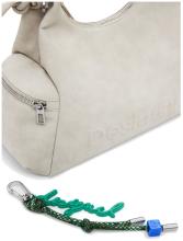 Montville beige Piedra geräumige Handtasche Desigual Steingrau Zugband