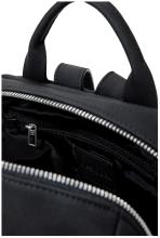 Cityrucksack Desigual schwarz Nieten Chester mini Poker Face filigran