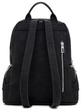 Cityrucksack Desigual schwarz Nieten Chester mini Poker Face filigran