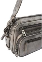 Umhängetasche FredsBruder Rebel At Heart Metallic Anthracite